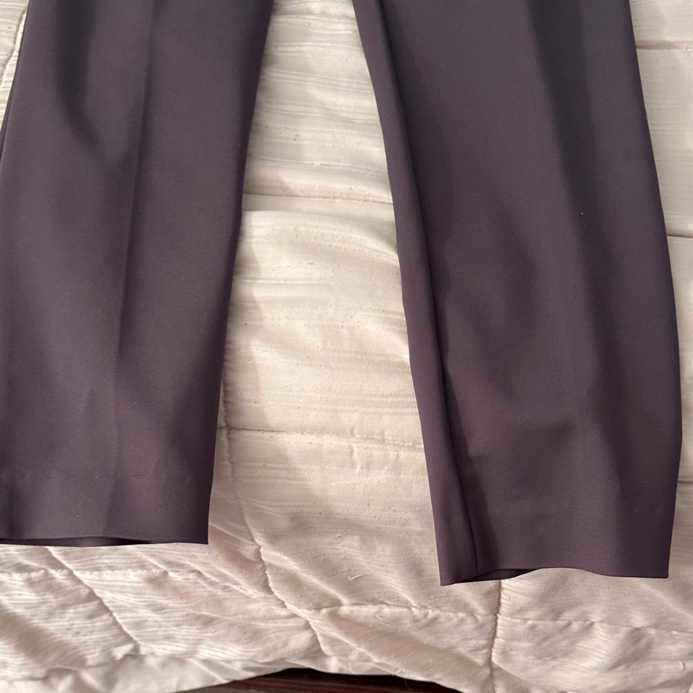 Anne Klein Grey Ankle Pants - Picture 2 of 9